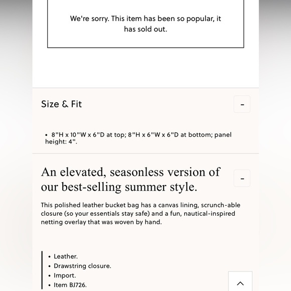 JCREW NWT SEDONA LEATHER BASKET BAG - Picture 4 of 6